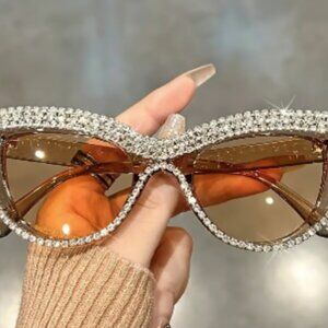Women Sparkle Sunglasses